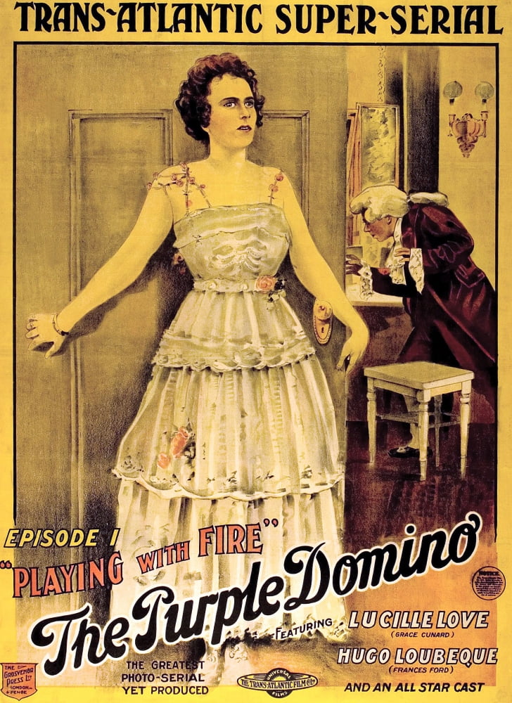 Lucille Love: The Girl of Mystery 1914 Movie Masterprint Poster