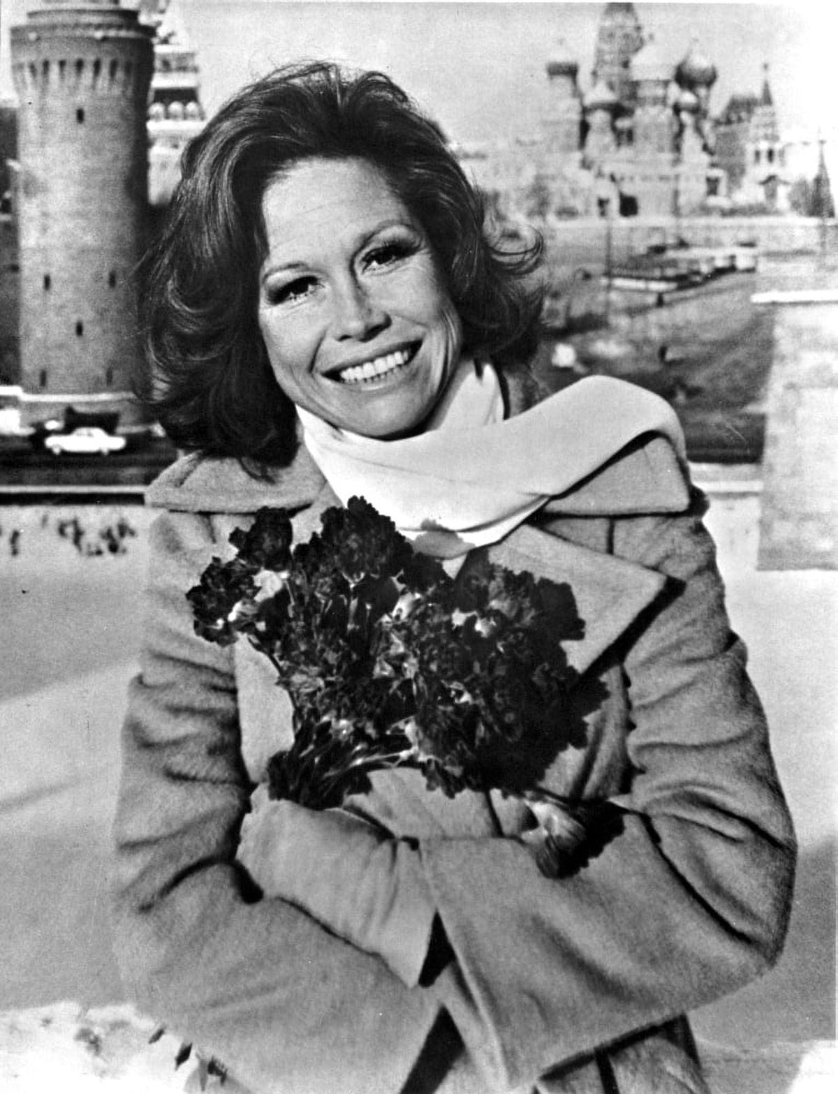 Portrait photo print of Mary Tyler Moore, iconic television star.