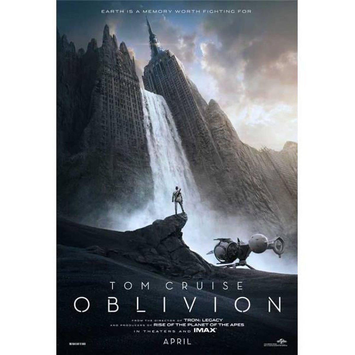 Oblivion Movie Poster Print - 27x40 wall art for sci-fi fans