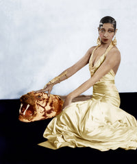 Josephine Baker vintage photo poster print from the 1920s.