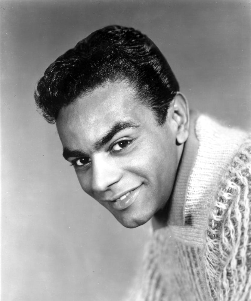 Johnny Mathis smiling photo print capturing the charm of the iconic singer.
