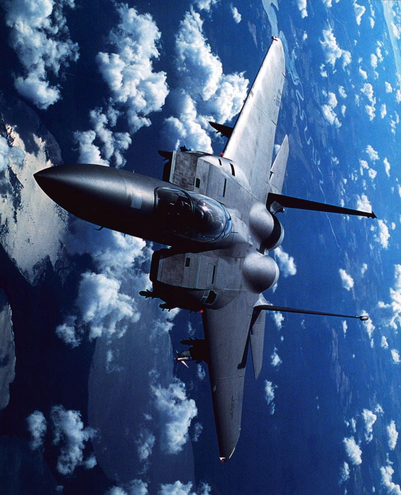 McDonnell Douglas F-15 Eagle Photo Print - Aviation Art