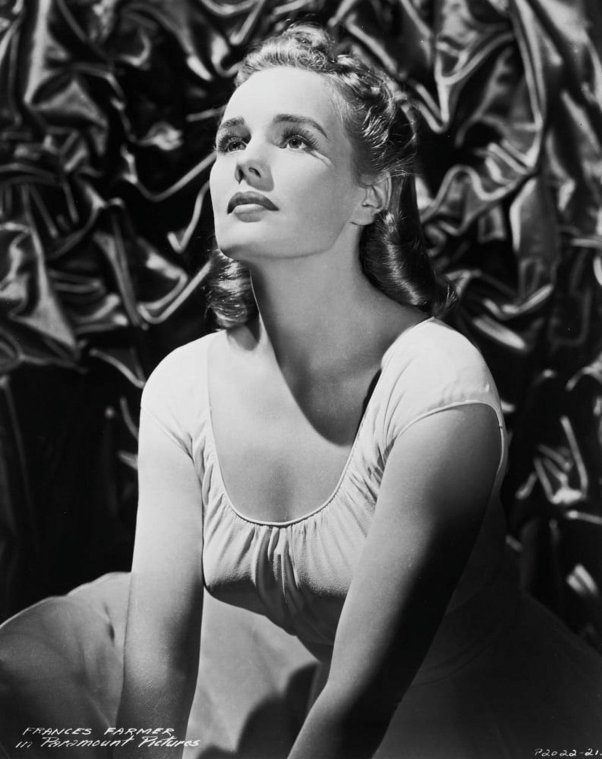 Francis Farmer classic photo print showcasing her timeless beauty.