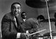 Buddy Rich playing the drums photo print, capturing the essence of jazz.