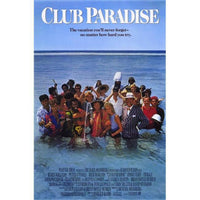 Club Paradise Movie Poster 11x17 print featuring Robin Williams.