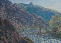 The Petite Creuse River Art Print by Claude Monet - Beautiful landscape artwork