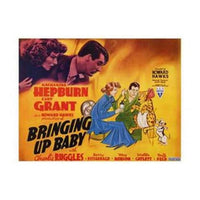 Bringing Up Baby Movie Poster 17x11 featuring iconic imagery from the classic film.