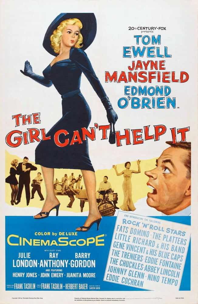 The Girl Can't Help It movie masterprint poster