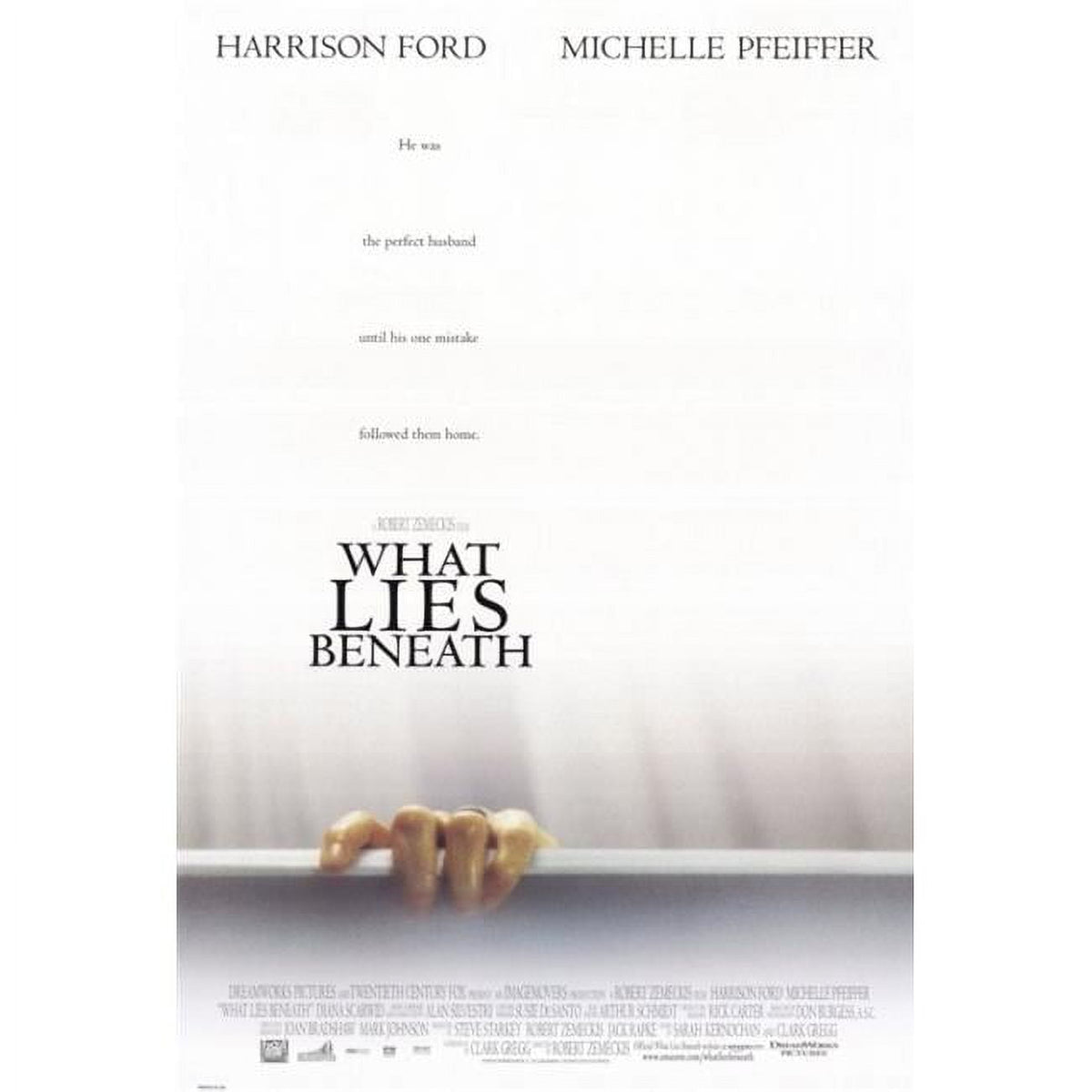 What Lies Beneath Movie Poster Print 27 x 40 inches.