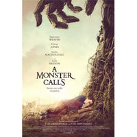 A Monster Calls movie poster in 11x17 size, featuring vibrant colors and striking imagery.