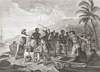 'The Slave Trade' photo print by George Morland, 16 x 12.
