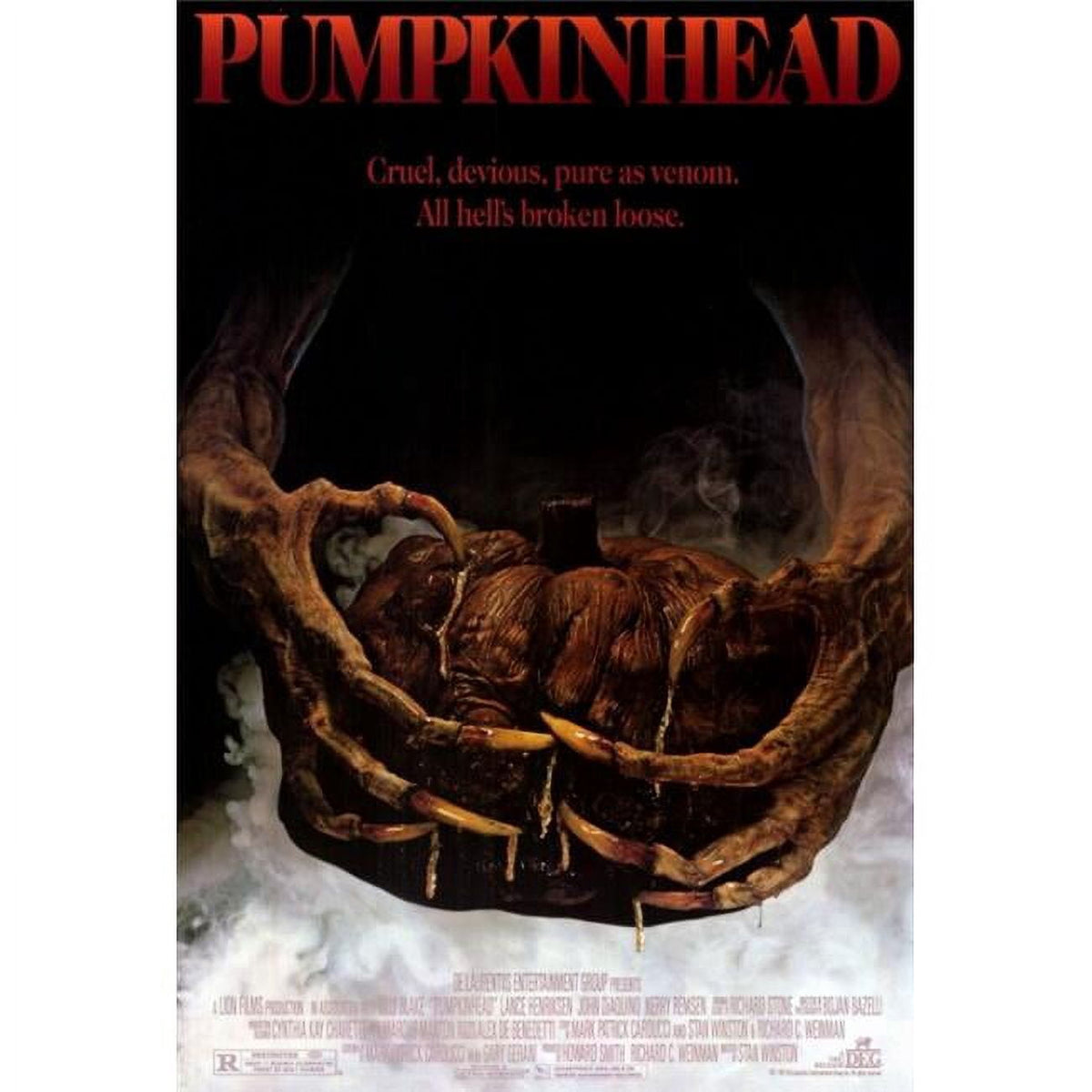 Pumpkinhead Movie Poster Print 27 x 40 - Horror Film Art