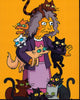 Crazy Cat Lady photo print from The Simpsons, perfect for cat lovers.