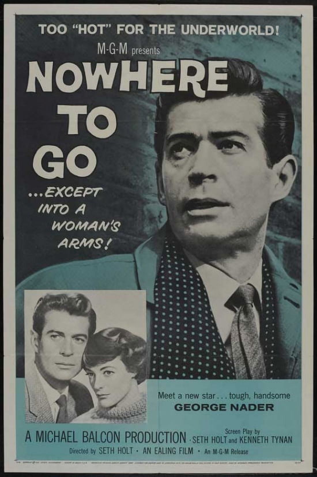 Nowhere to Go Movie Poster - 11x17, vibrant film collectible
