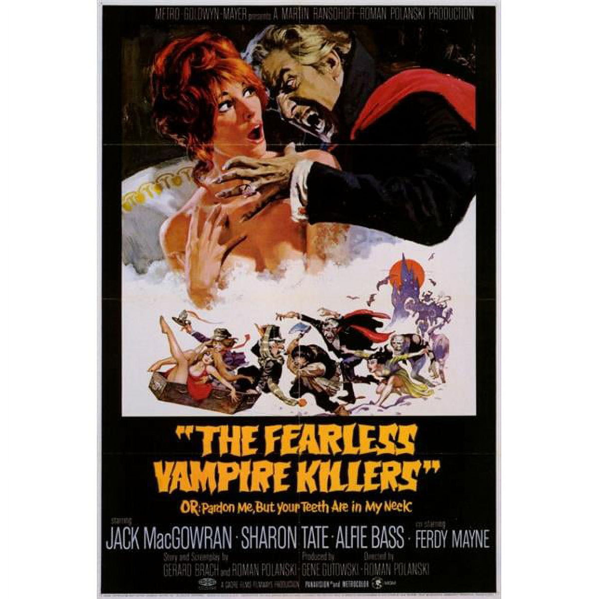 The Fearless Vampire Killers movie poster print 27x40