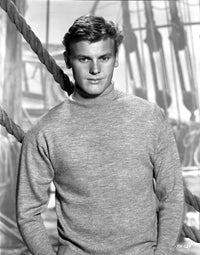 Tab Hunter photo print showcasing classic Hollywood charm.