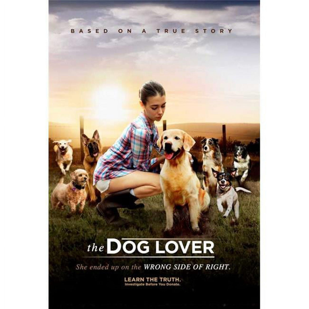 The Dog Lover Movie Poster 11x17 print featuring heartwarming dog imagery.