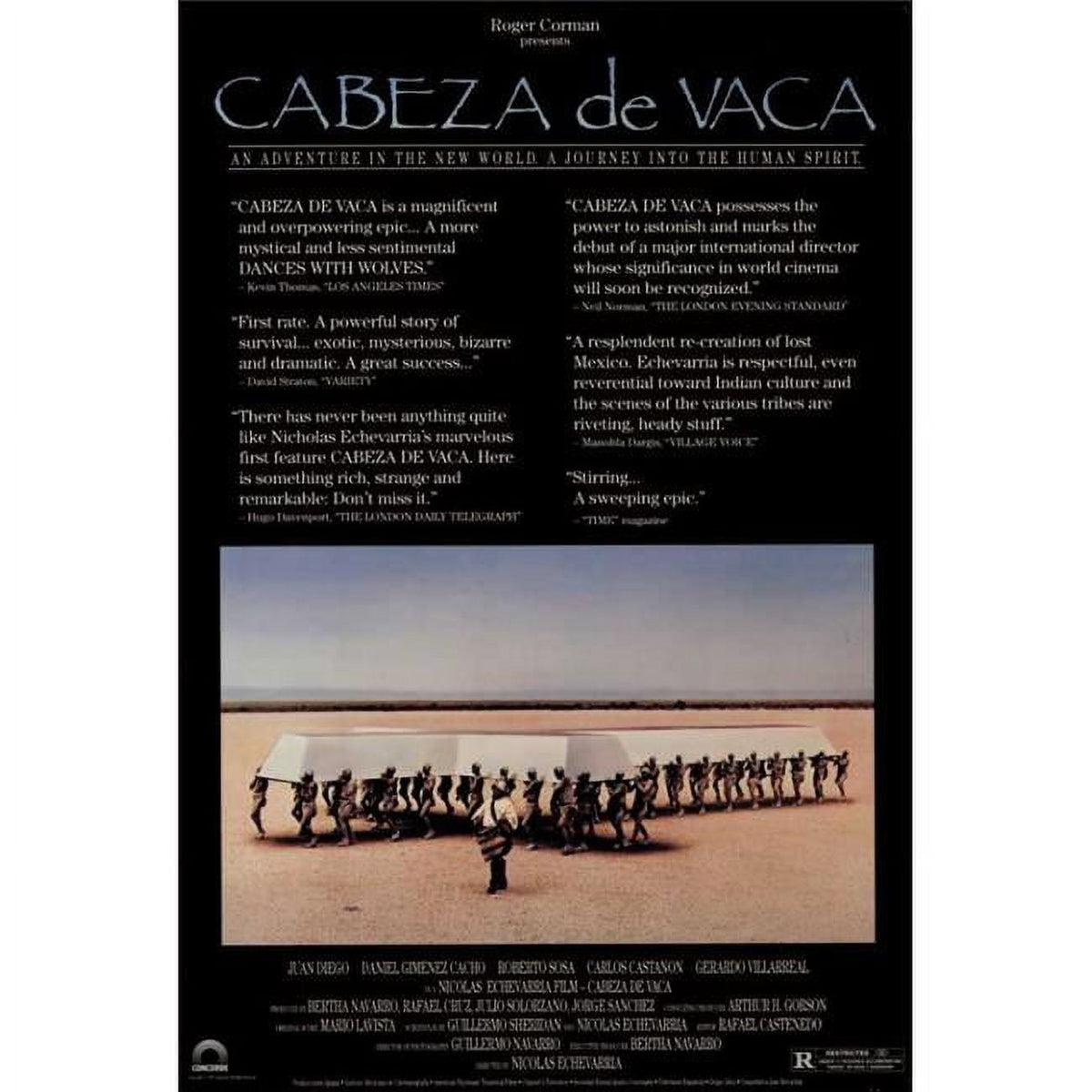 Cabeza de Vaca Movie Poster Print - 27 x 40 inches