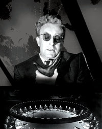Dr. Strangelove photo print featuring Peter Sellers from the 1964 classic film.
