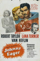 Johnny Eager Movie Poster 11x17 featuring classic film artwork.