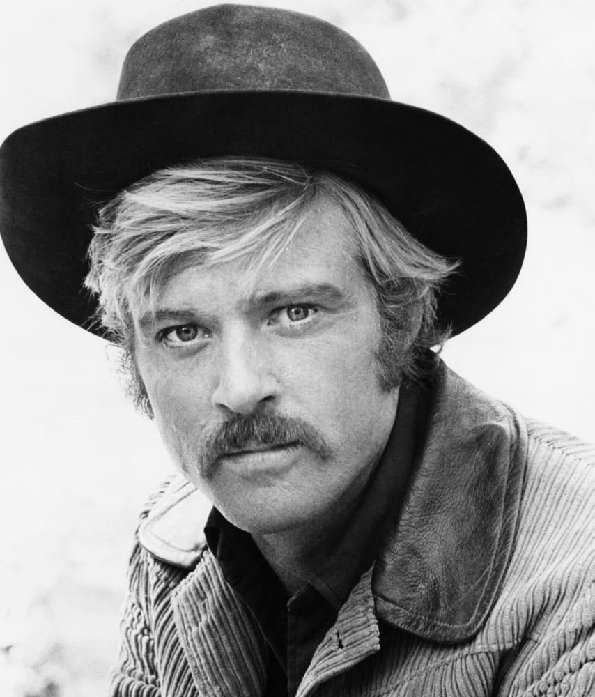 Butch Cassidy and the Sundance Kid photo print featuring Robert Redford, 1969