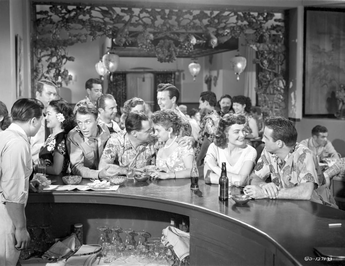 From Here to Eternity movie photo print featuring iconic bar scene