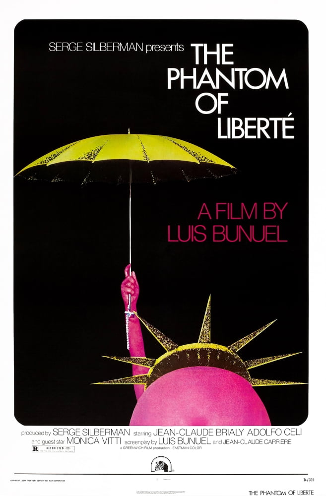 The Phantom Of Liberty Movie Masterprint Poster 11x17