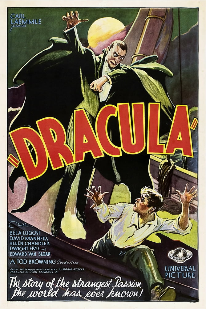 Dracula Movie Poster Masterprint 11x17 - Classic Horror Art