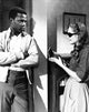 A Patch of Blue photo print featuring Sidney Poitier and Elizabeth Hartman from the 1965 film.