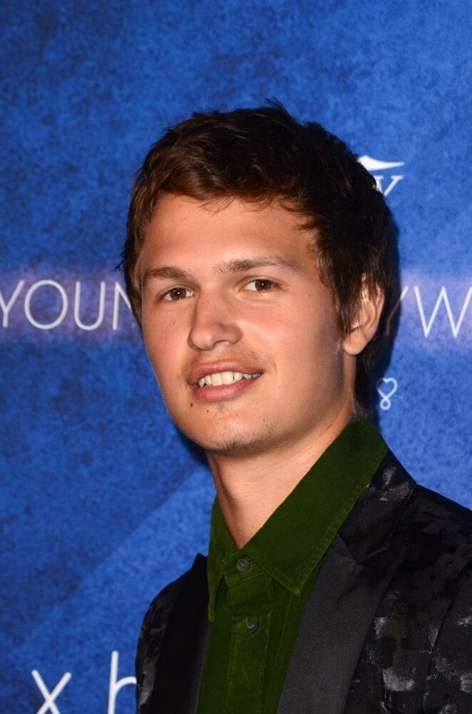 Ansel Elgort at Variety's Power of Young Event poster print.