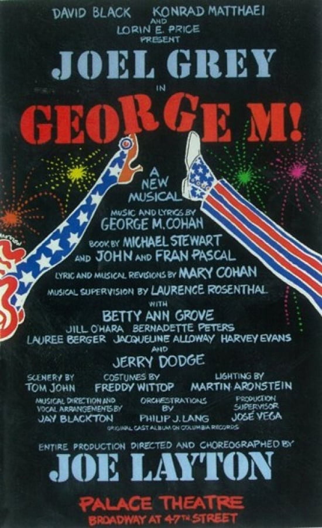 George M Broadway Movie Poster 11x17 print