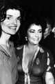 Photo print of Elizabeth Taylor and Jackie Kennedy, capturing their iconic elegance.