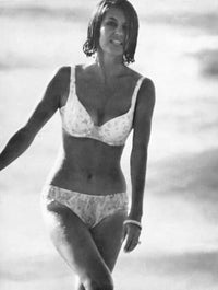 Cyd Charisse Bikini Photo Print showcasing classic Hollywood glamour.