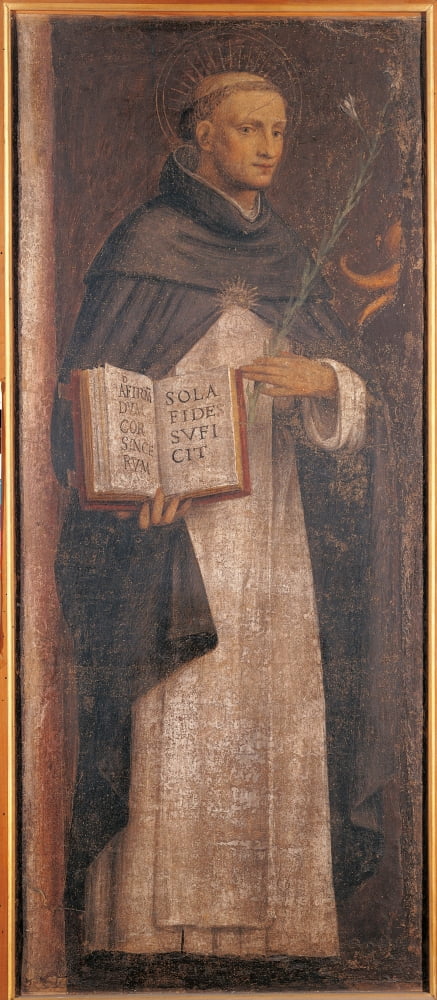 St. Thomas Aquinas Poster Print available in multiple sizes.