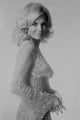 Angie Dickinson classic portrait photo print in glitter dress