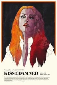 Kiss of the Damned movie poster 11x17 print showcasing dramatic horror imagery.