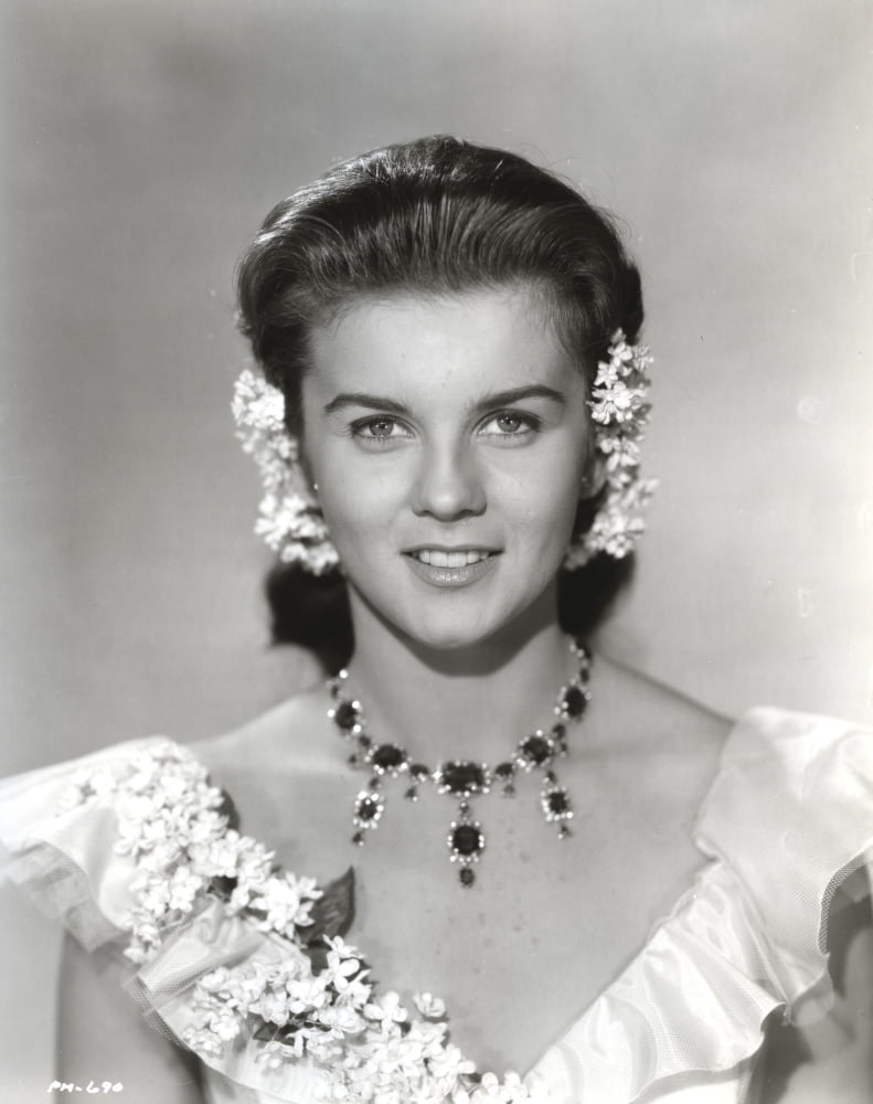 Ann-Margaret photo print with flowers in her hair