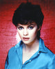 Sheena Easton close-up portrait photo print wearing blue long sleeves.