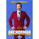 Anchorman: The Legend of Ron Burgundy Movie Poster Print 27x40