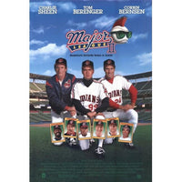 Major League 2 Movie Poster Print 27x40 featuring baseball scenes.