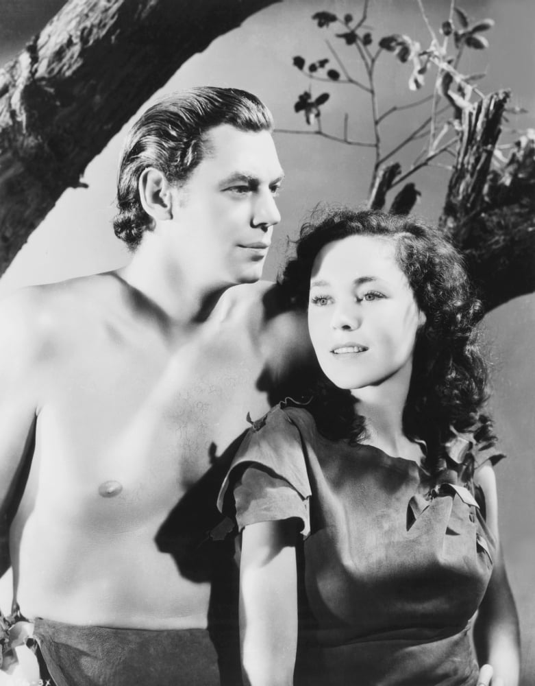 Tarzan Escapes photo poster print showcasing adventurous jungle scene.