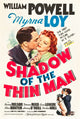 Shadow Of The Thin Man movie poster print featuring William Powell and Myrna Loy