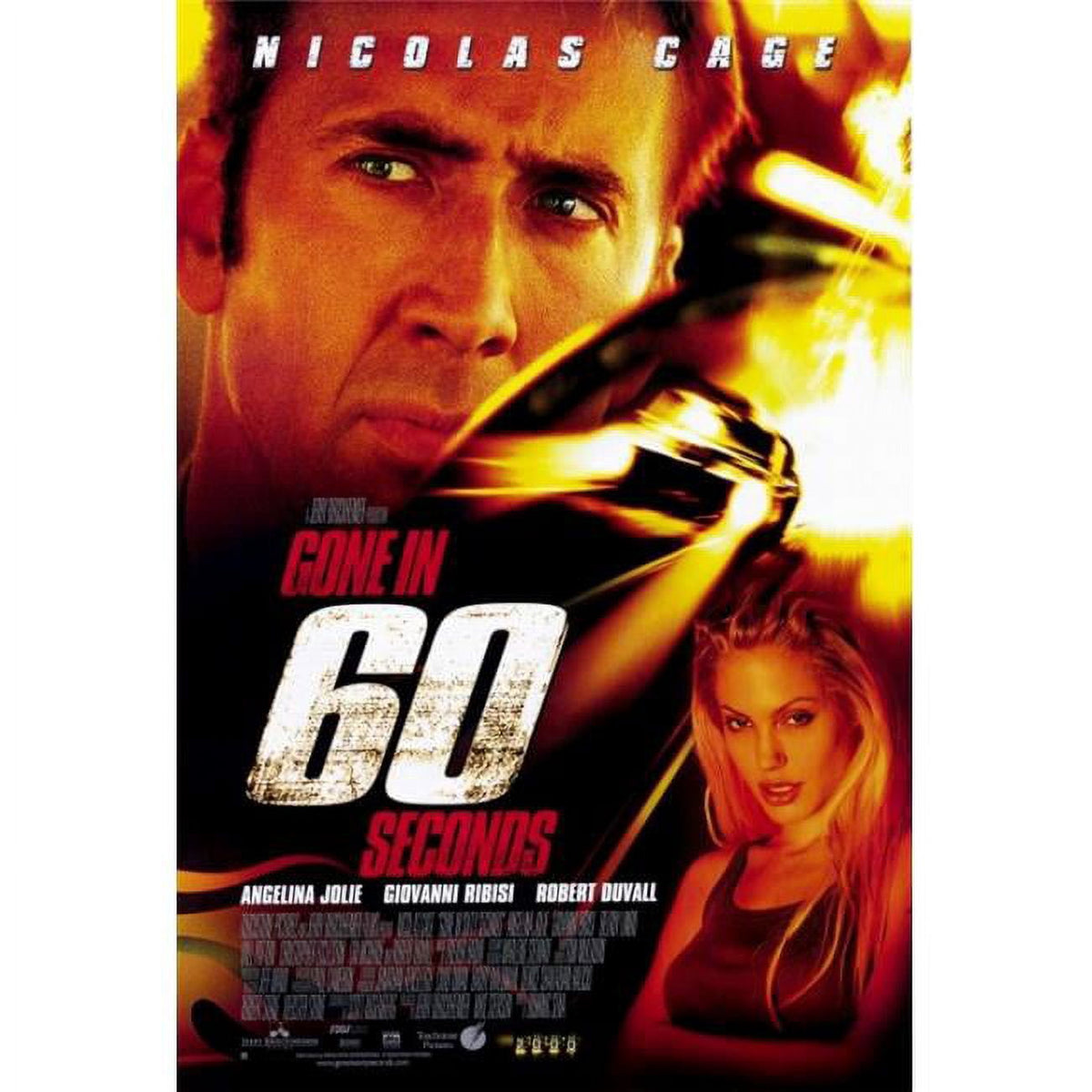 Gone in 60 Seconds Movie Poster Print 27x40