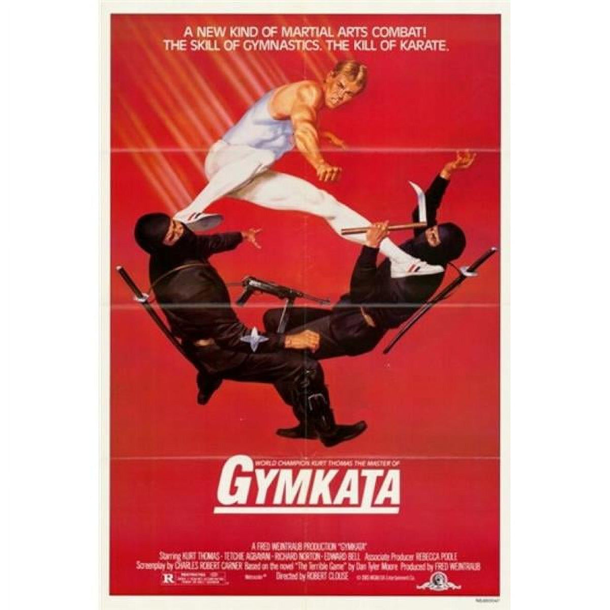 Gymkata Movie Poster 11x17 Print showcasing action and martial arts.
