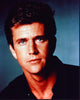 Mel Gibson headshot photo print in black top, available in multiple sizes.