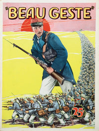Beau Geste Still Poster Print - Classic cinema art for home decor.