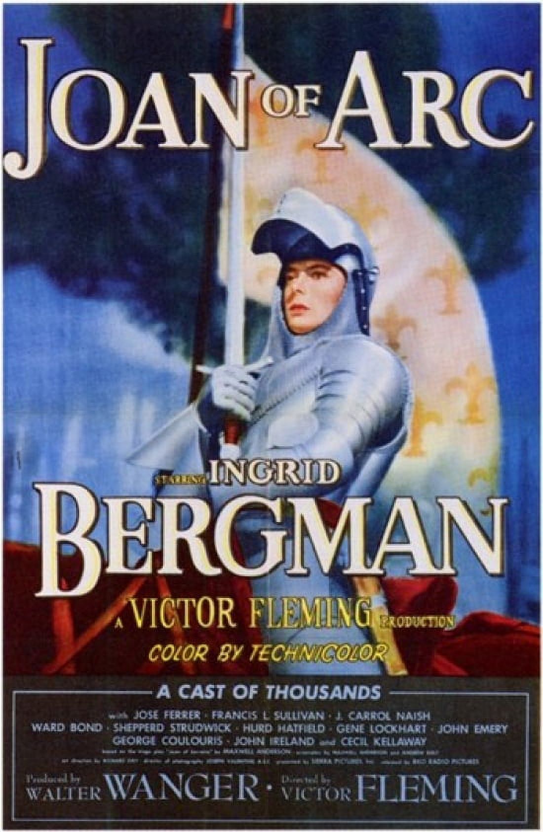 Joan of Arc Movie Poster 11x17 Print