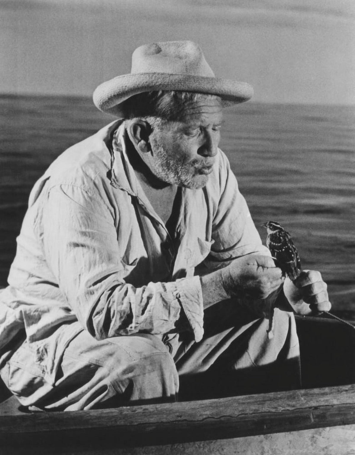 The Old Man And The Sea Photo Poster Print showcasing the literary classic