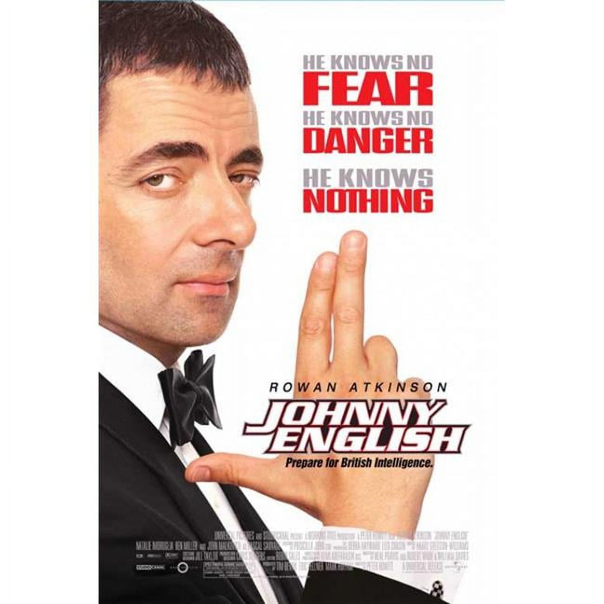 Johnny English movie poster print 27x40