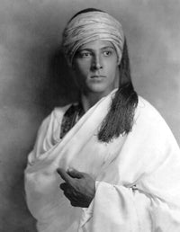 Sheik Rudolph Valentino 1921 Movie Masterprint Poster, vintage film art